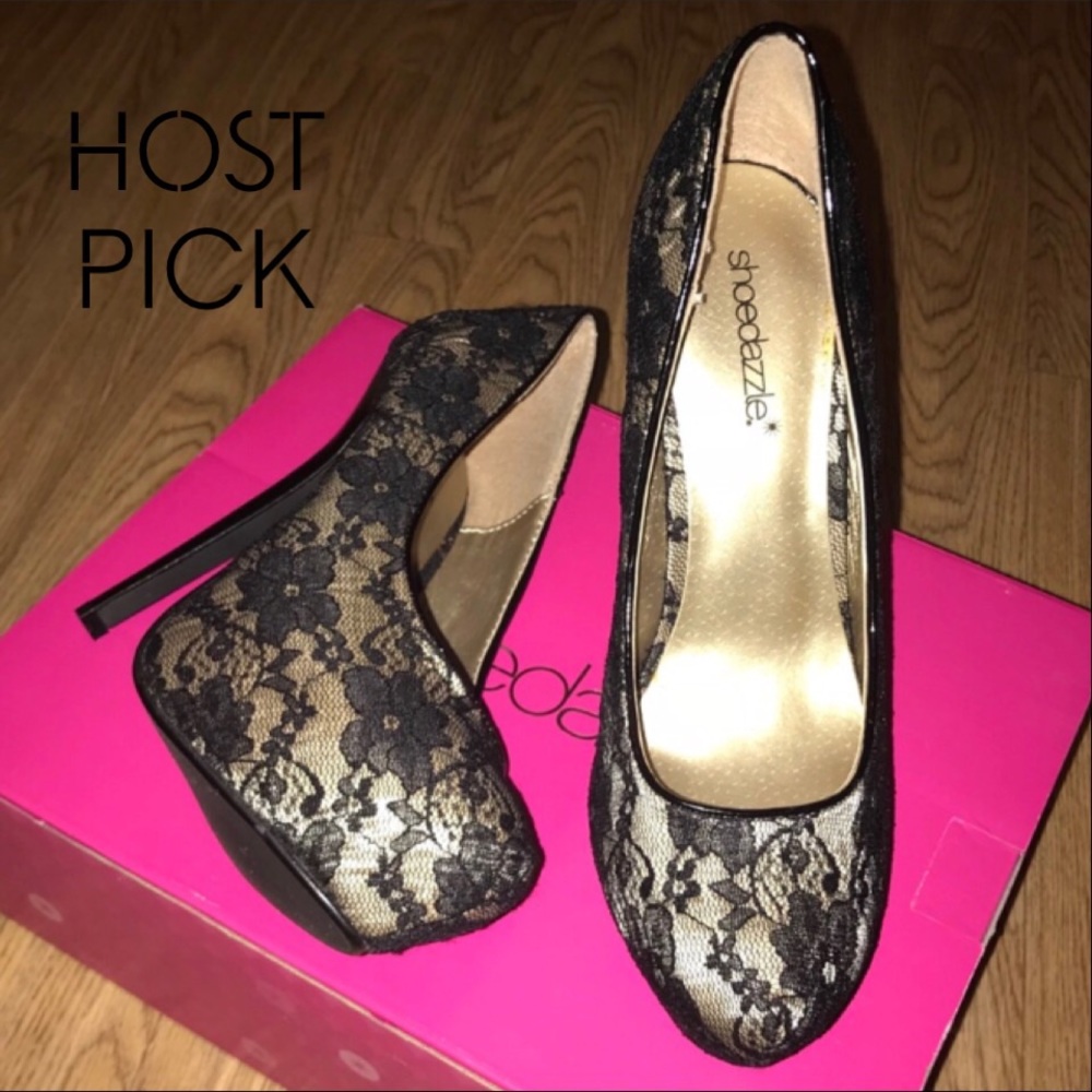 Lace Heels - Picture 2 of 4